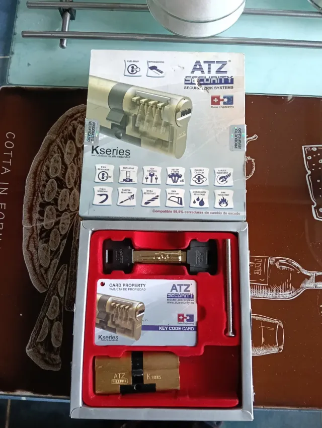 2 Bombínes ATZ Security Kseries Antibumping 35+35