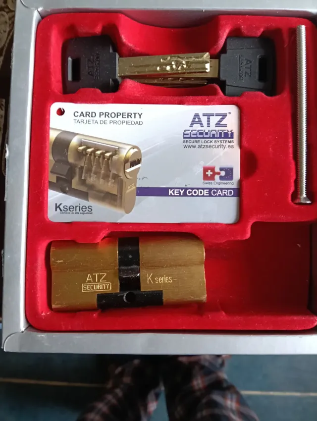 2 Bombínes ATZ Security Kseries Antibumping 35+35