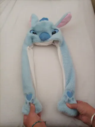 Gorro peluche Stitch con orejas