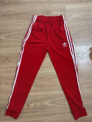 Pantalón Adidas SST Rojo niño