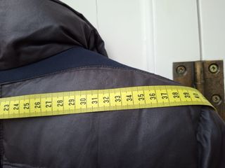 Plumífero Geox Mujer Azul Cintura ajustable.