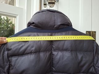 Plumífero Geox Mujer Azul Cintura ajustable.