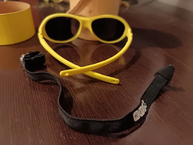 Gafas de sol Ki ET LA amarillos para bebés