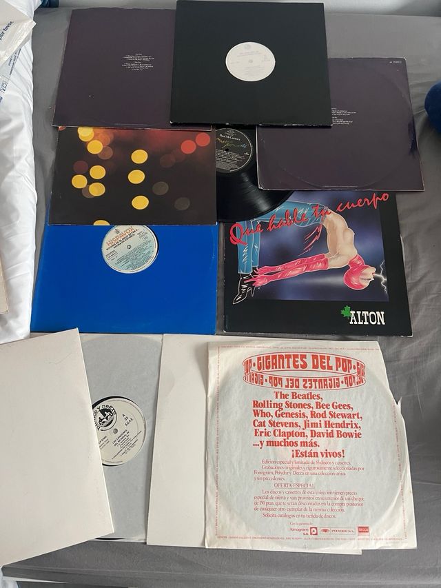 Lote Vinilos Pop Rock Latino Nacional