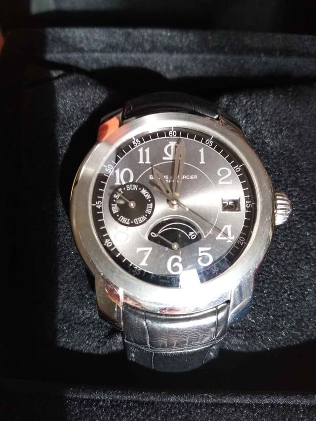 Baume & Mercier Orologio Automatico Argento