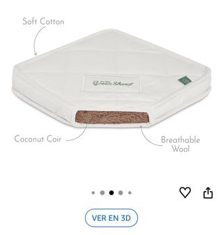 Colchón Moisés Little Green Sheep