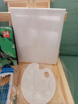 Kit Pintura Acrílica Niños 7 Años