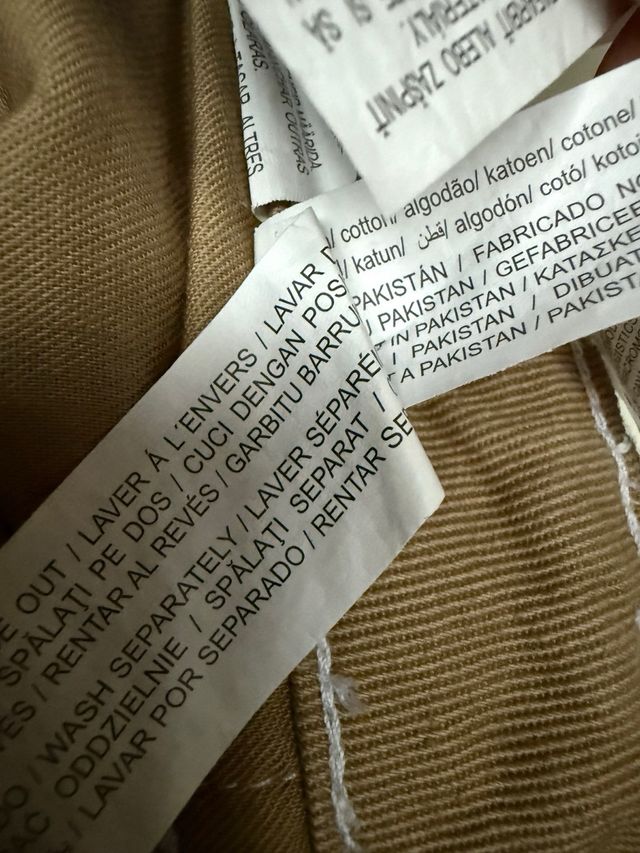 Pantalon cargo Zara uomo