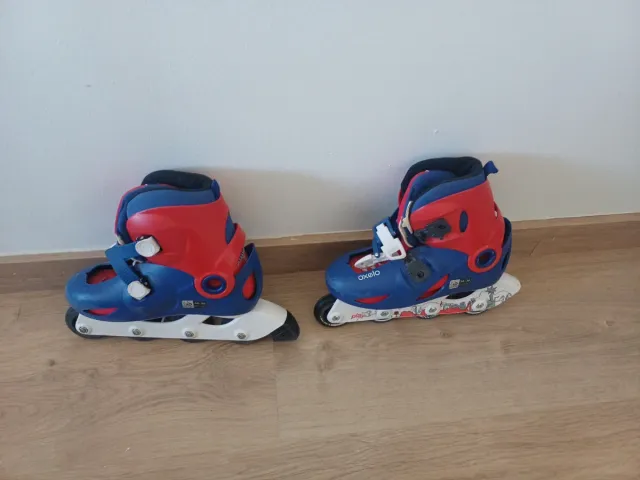 Patines infantiles rojos