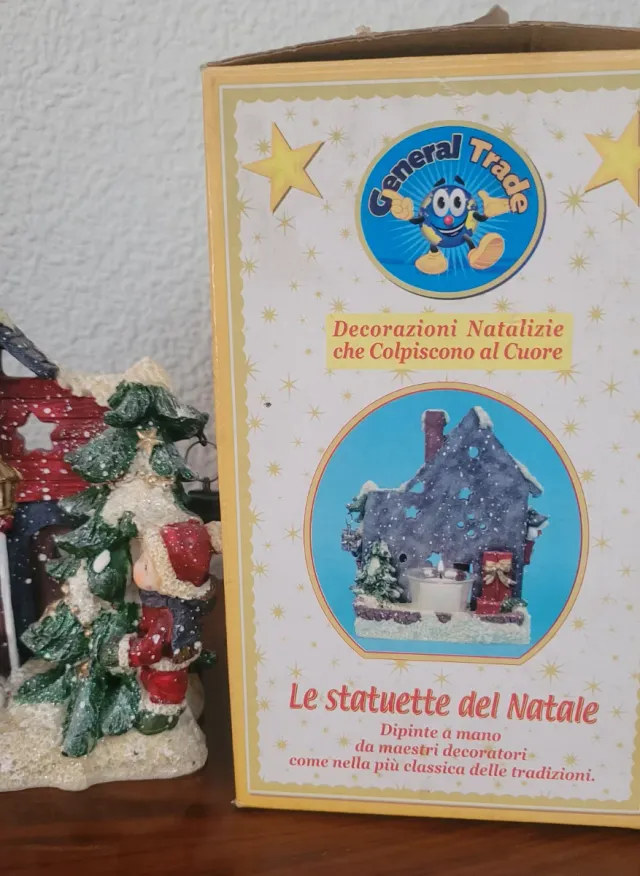 Decoración Navideña Casa Santa Claus