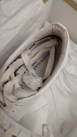 Scarpe John Galliano bianche