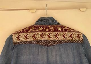 Camisa tejana Desigual azul