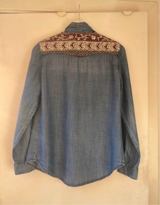 Camisa tejana Desigual azul