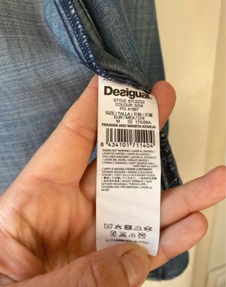 Camisa tejana Desigual azul