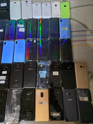 Lote Pack  42 Samsung Galaxy piezas NO FUNCIONAN