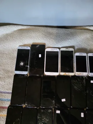 Lote Pack  42 Samsung Galaxy piezas NO FUNCIONAN