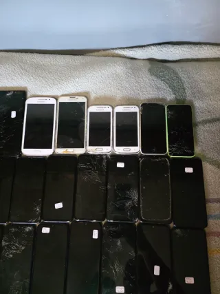 Lote Pack  42 Samsung Galaxy piezas NO FUNCIONAN