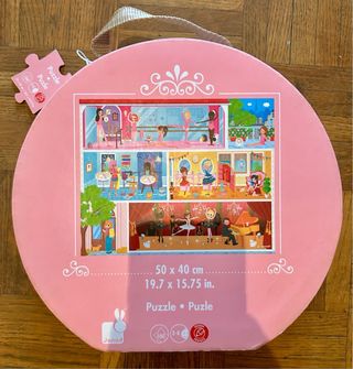 Valigetta Puzzle Janod Ballerine 100 Pezzi, 5 anni