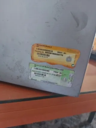 Ordenador HP Torre Plata y Negro