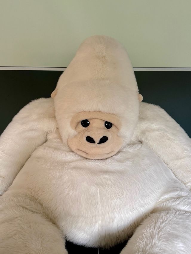 Peluche Gorila Blanco “Gigante”