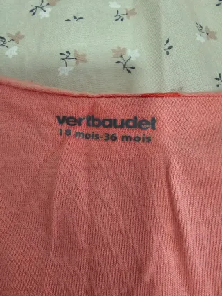 Saco bebé Verbaudet 18-36m TOG 0.5