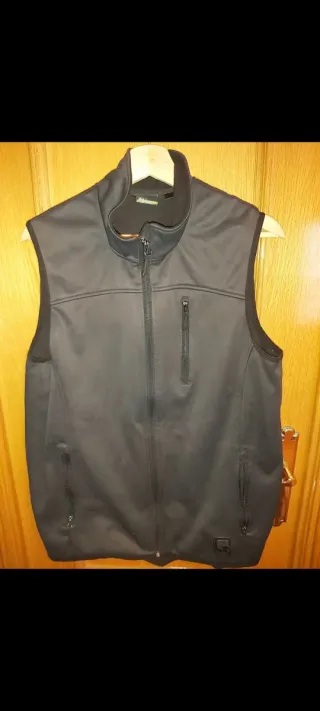 Chaleco Crivit Talla M-L Negro