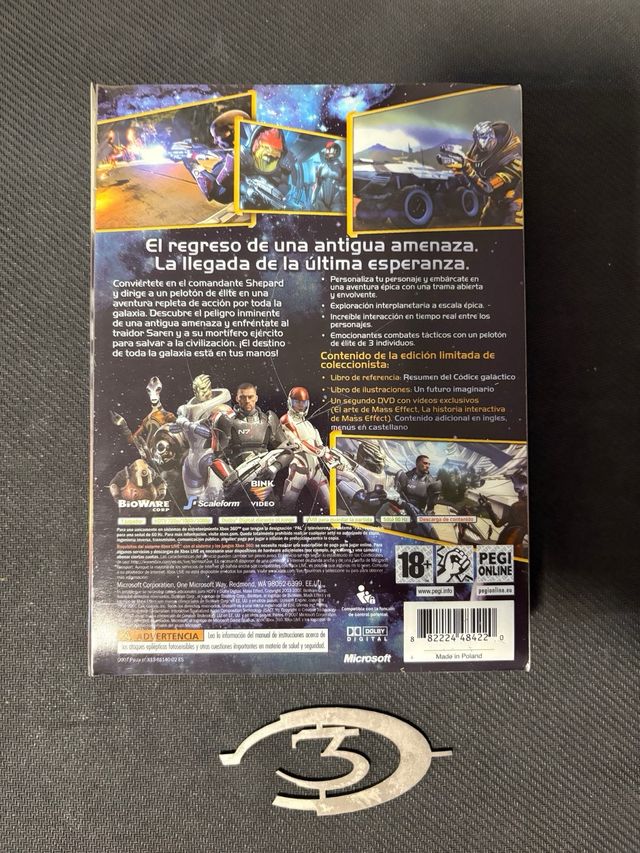 Mass Effect Edición Coleccionista Xbox 360