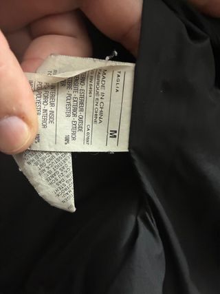 Giubbotto Sisley nero