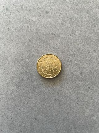 Moneda 10 céntimos Portugal 2016