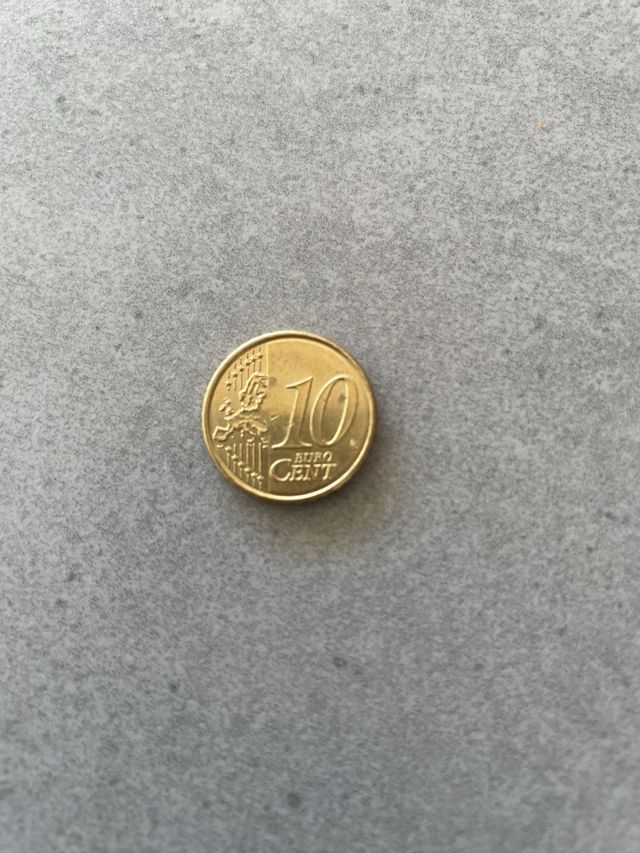 Moneda 10 céntimos Portugal 2016