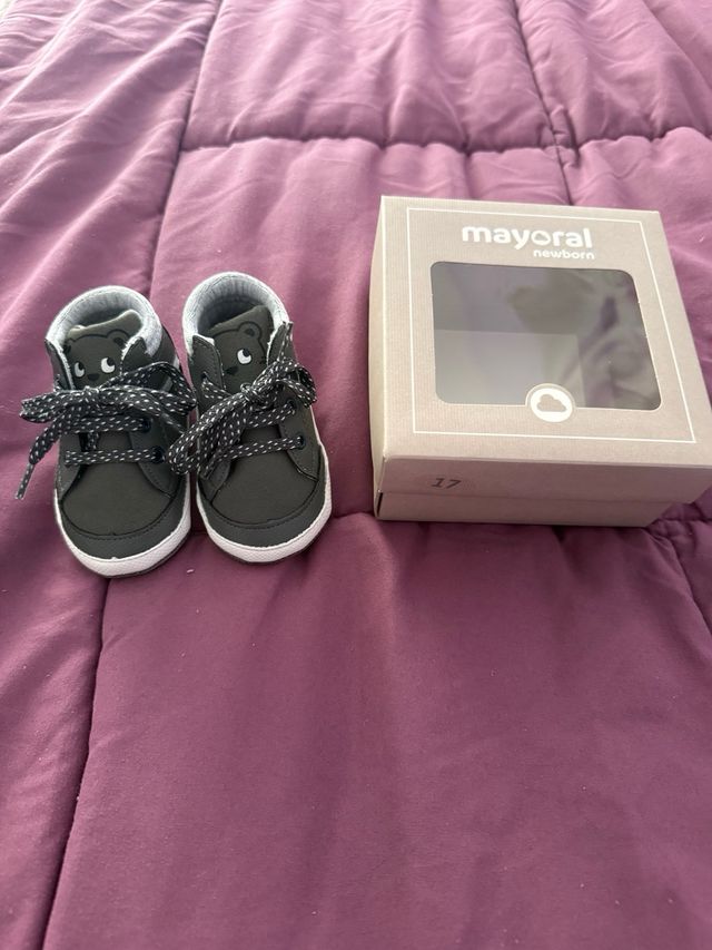 Zapatillas deportivas bebé niño talla 17