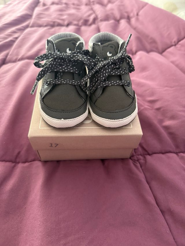 Zapatillas deportivas bebé niño talla 17