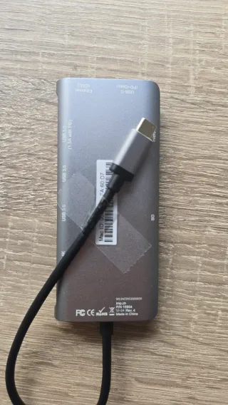 Hub USB-C Gris