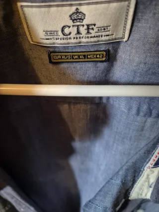 Camisa vaquera CTF azul