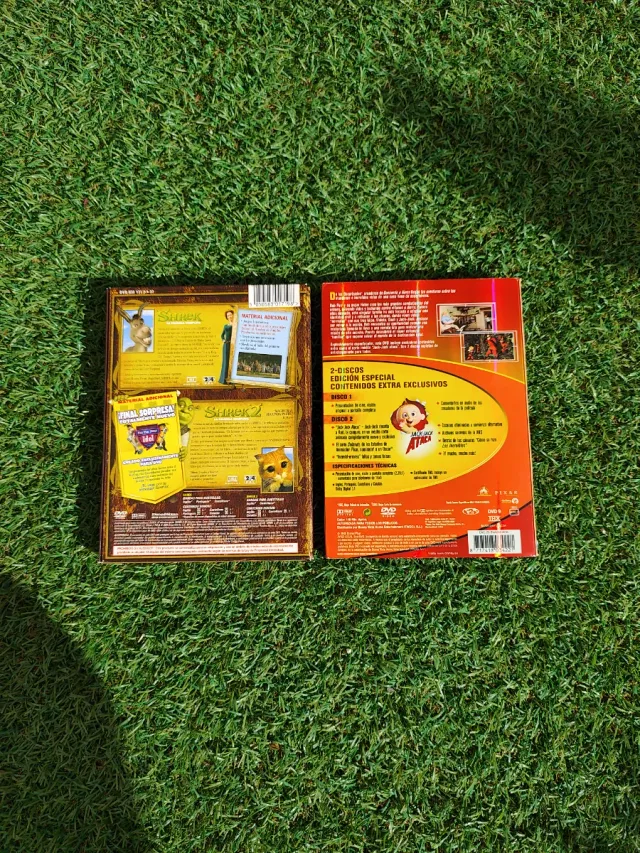 DVD Shrek Collection y Los Increíbles. Lote.