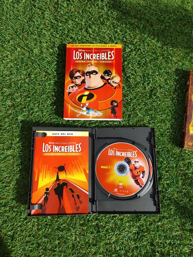 DVD Shrek Collection y Los Increíbles. Lote.