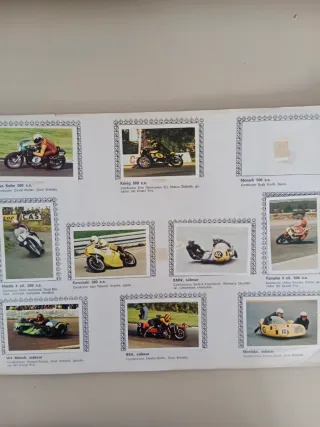 Álbum Motorismo para Cromos
