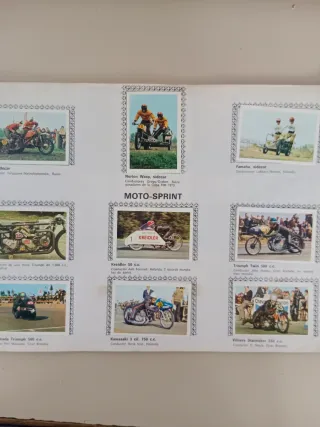 Álbum Motorismo para Cromos