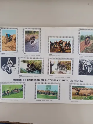 Álbum Motorismo para Cromos