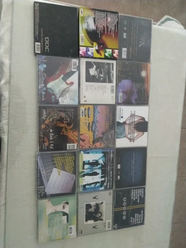Lote 15 CDs Rock, Pop y Metal