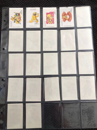 Cromos Panrico Bollycao Los Simpsons