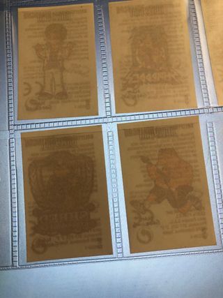 Cromos Panrico Bollycao Los Simpsons