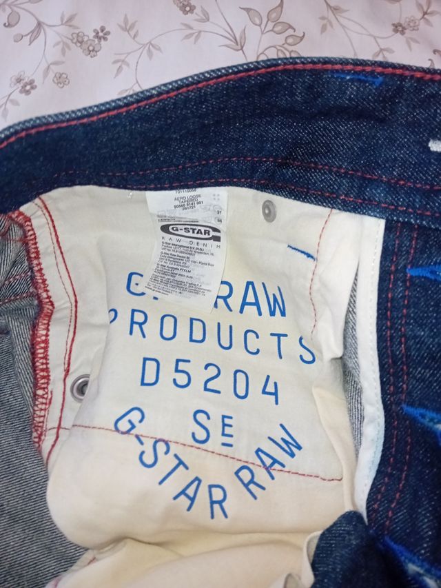 Pantalón tejano G-STAR RAW azul