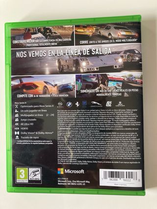 Forza Motorsport 10. (X) XBOX Series X. Garantía.