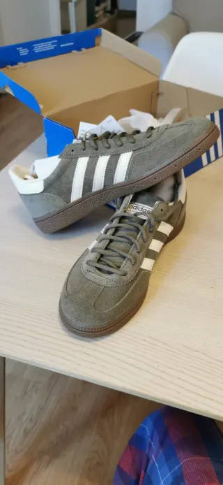 Zapatillas Adidas Handball Spezial Verde Oliva T43