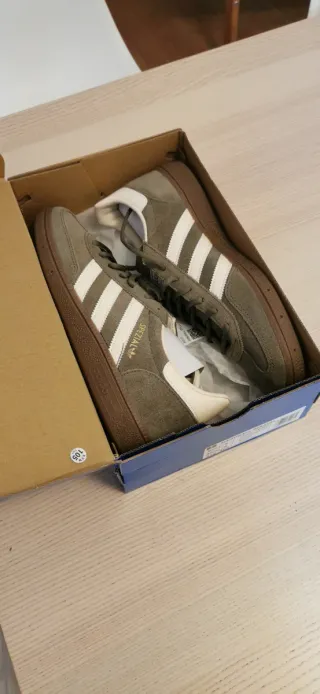 Zapatillas Adidas Handball Spezial Verde Oliva T43