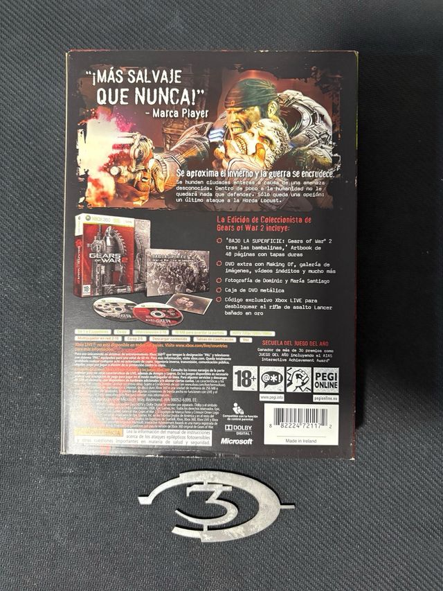 Gears of War 2 Edición Coleccionista Xbox 360