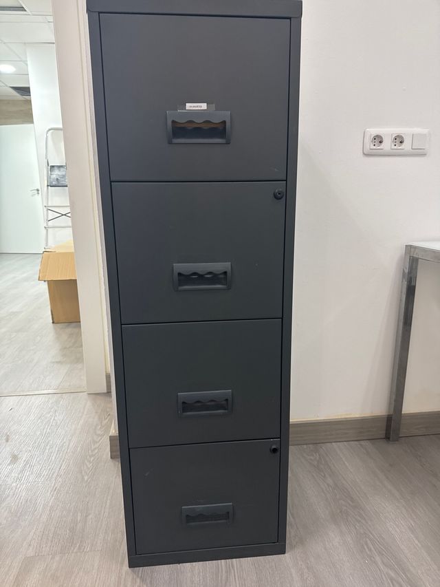 Mueble Archivador Metálico Gris