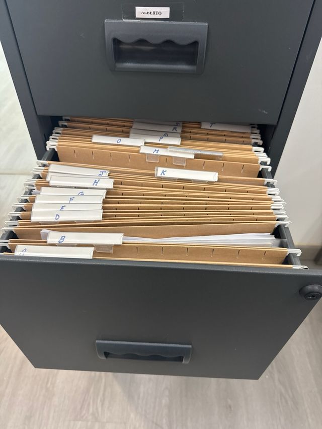 Mueble Archivador Metálico Gris