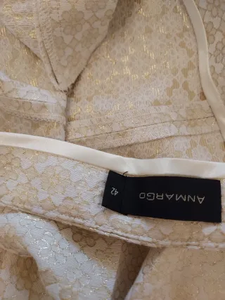 Pantalones fiesta  Anmargo talla 42, talle medio